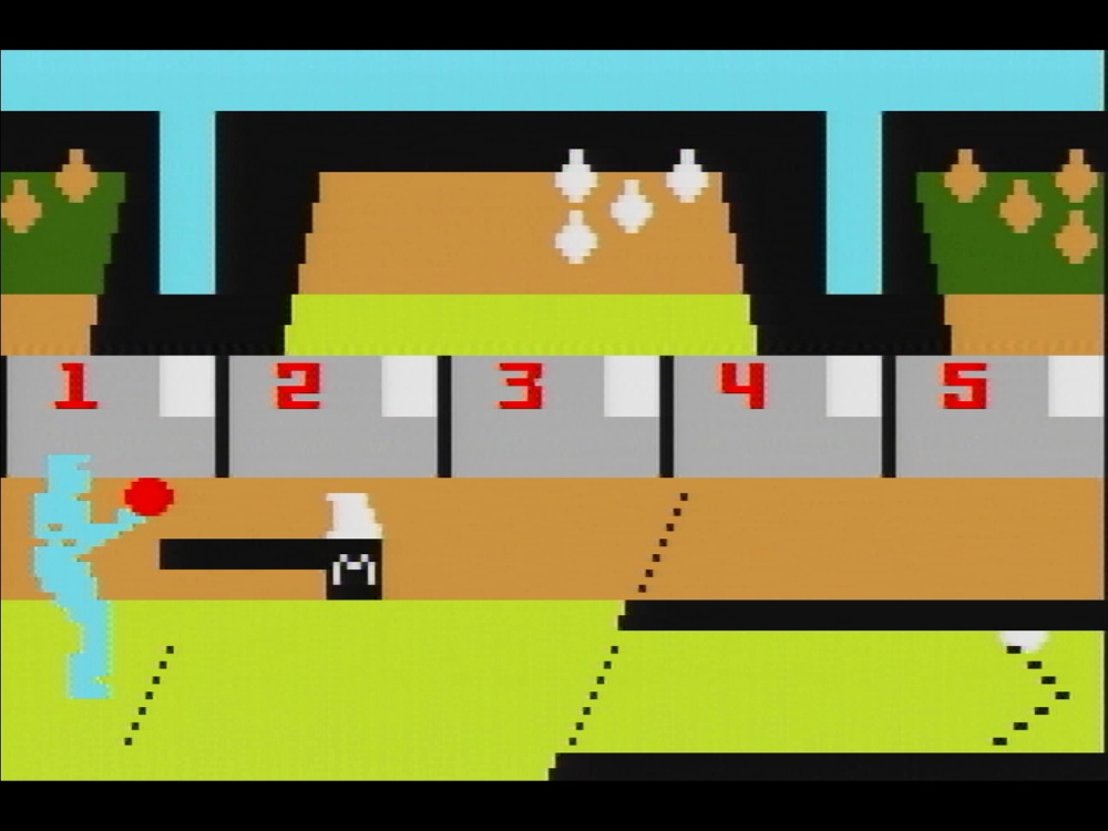 Gameplay of PBA Bowling for Intellivision